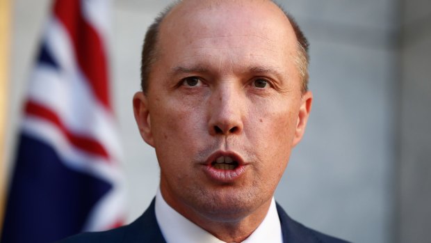 Immigration Minister Peter Dutton has stood by his claims over the Good Friday shooting on Manus Island.