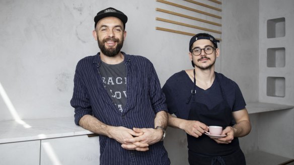 Lode co-owners and chefs Federico Zanellato (left) and Lorenzo Librino.