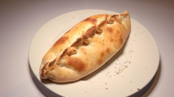 Calzone pizza, but not as you know it.