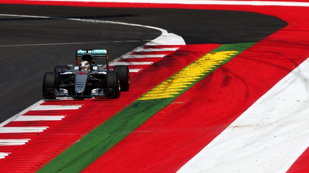 Lewis Hamilton during the Formula One Grand Prix of Austria at Red Bull Ring.
