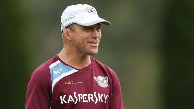 Deserving of better: Manly coach Geoff Toovey shouldn't be hearing about his club via the media.