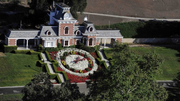 A view of Neverland from above.