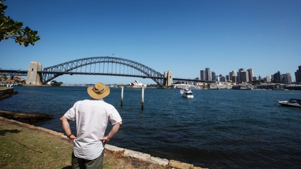 Blues Point will be the location of a temporary construction site for the tunnelling.