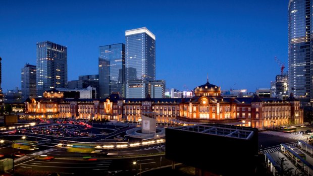 The Tokyo Station Hotel.