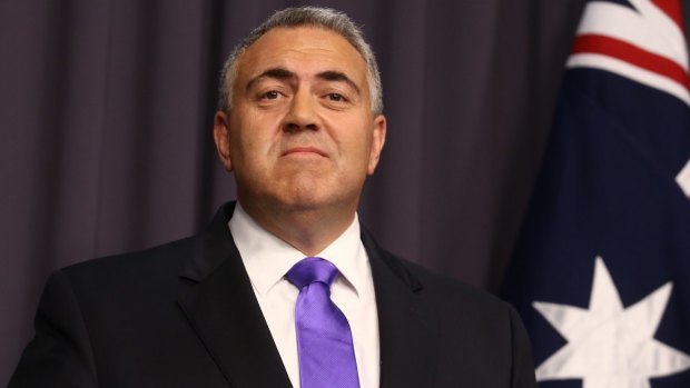 Treasurer Joe Hockey.