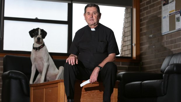 Father Chris Riley is angry about the decision to de-fund a treatment program for young people who commit sexual offences.