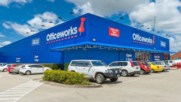 Officeworks was touted as a potential competitor to a merged Staples/Officemax