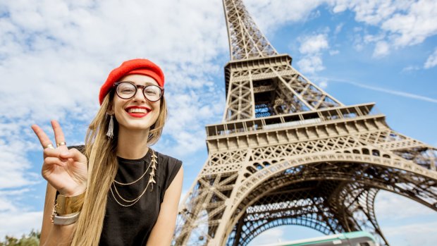 There's nothing wrong about being a ''tourist'' especially if it means you get to see the Eiffel Tower while wearing a beret.