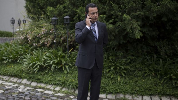 President-elect Jimmy Morales wants Guatemala's poorest children to be given smartphones.