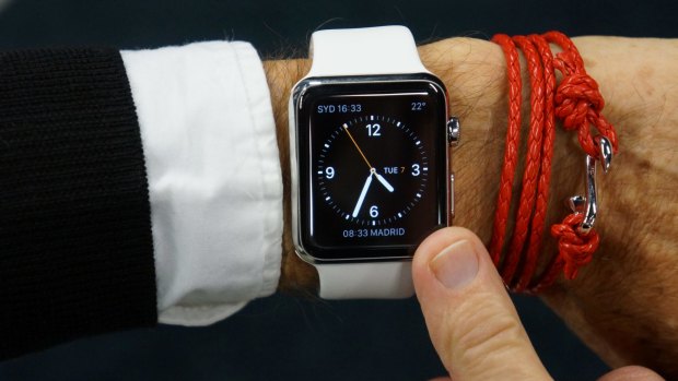 The Apple Watch "builds the digital world directly into your skin".