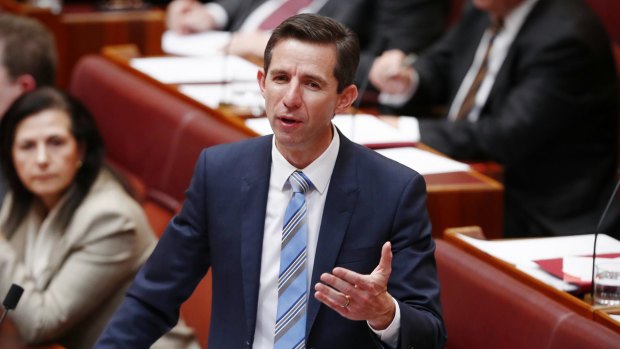 Education Minister Simon Birmingham reminded universities of their "legal obligations to provide a safe environment".