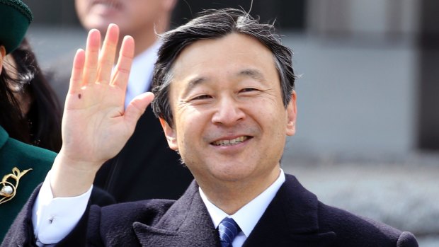 Japan's Crown Prince Naruhito in February.