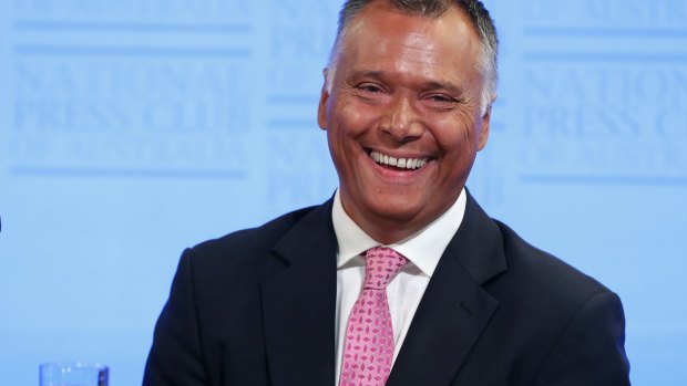 Sharing a message of hope: Stan Grant.