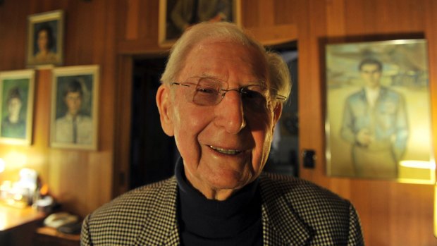 Peter Stuart Isaacson will be remembered as renowned Australia publisher, respected World War II pilot and man with a heart of gold. Picture by JOE ARMAO