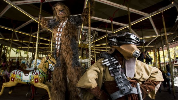 The Star Wars parody burlesque show, Empire Strips Back is on at Canberra Theatre, including a sexy Chewbacca and Boushh.