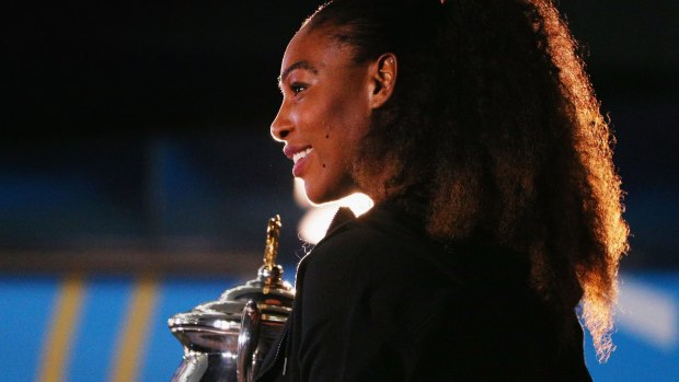 Untested: Serena Williams did not drop a set during the Australian Open.