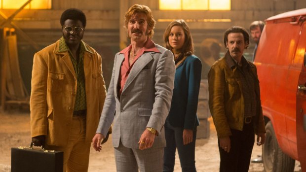 From left: Babou Ceesay, Sharlto Copley, Brie Larson and Noah Taylor. 