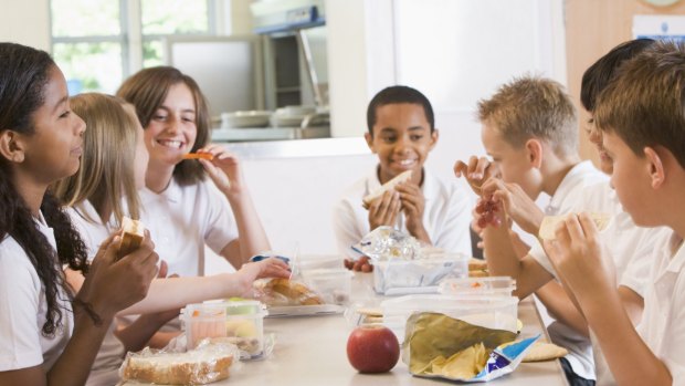 Children may be swayed towards buying cheaper, unhealthy food at the school canteen. 