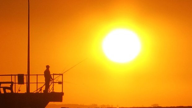 WA was the hottest place on earth for the second day in a row on Tuesday. 