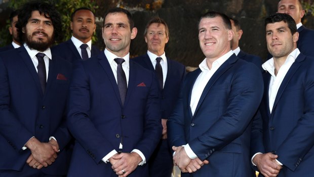 Guts and glory: Paul Gallen is chasing the kind of success that opposition skipper, Cameron Smith, has achieved with impressive regularity.