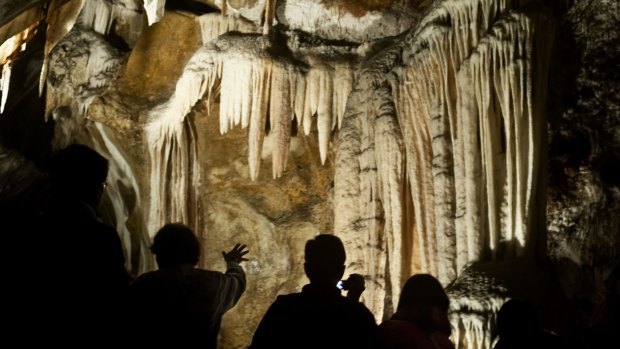 Iconic site still for sale: The Jenolan Caves.