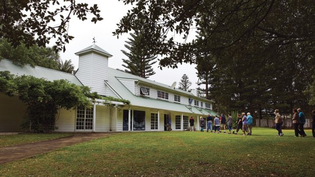 The home of the late author Colleen McCullough. 