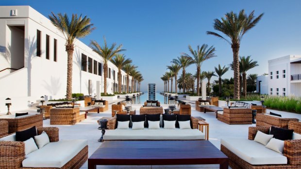 Zen luxury: The Long Pool at the Chedi Hotel Muscat, Oman.