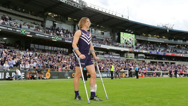 Fyfe hasn't played for the Dockers since round five last season.