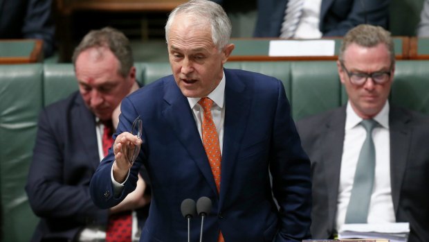 Prime Minister Malcolm Turnbull tells Parliament the plebiscite was a key election commitment from the government. 
