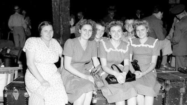  Arrival of displaced persons, Pyrmont, January 1947