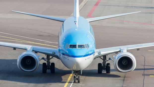 Need to arrive on time? You're in good hands flying with Dutch airline KLM.
