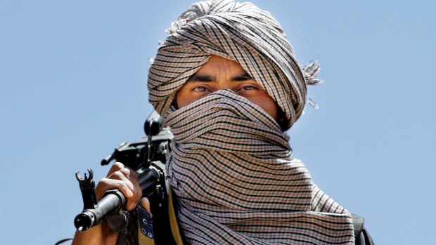 An armed member of a breakaway faction of the Taliban.