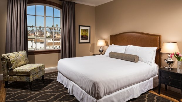 Hotel Normandie rooms are compact and simply furnished.