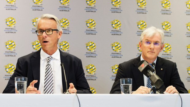 FFA chief David Gallop and  chairman Steven Lowy will keep FIFA updated on their progress.