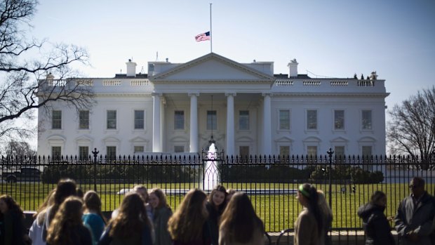 Odom was arrested by the secret service near the White House in Washington DC.