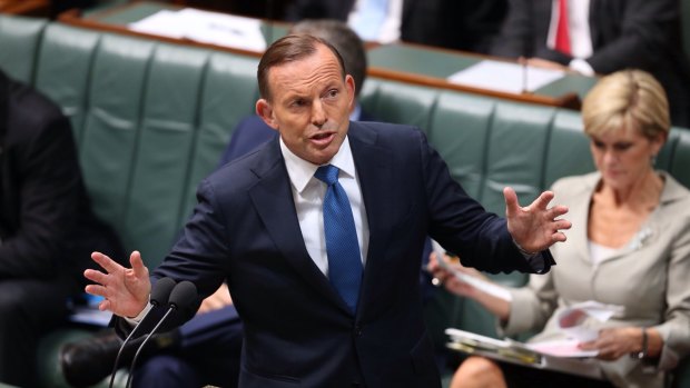 Rotten judgment: Prime Minister Tony Abbott.