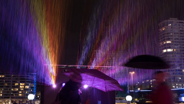 The skies might yet clear before Vivid Sydney ends on June 17.