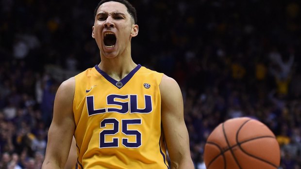 Simmons is set to go No.1 in the NBA draft.