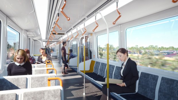 The North West Rail Link is scheduled to run every four minutes during peak times 