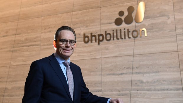 BHP Billiton CEO Andrew Mackenzie.