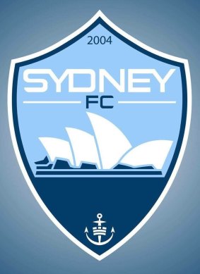 New sky blue?: The proposed crest for Sydney FC.