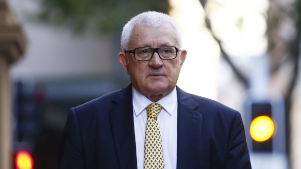 Ron Medich outside court on Thursday.