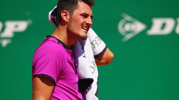 Going through a poor patch of form: Bernard Tomic.