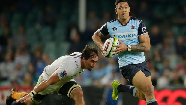 "I believe the talent I have is from God": Israel Folau.