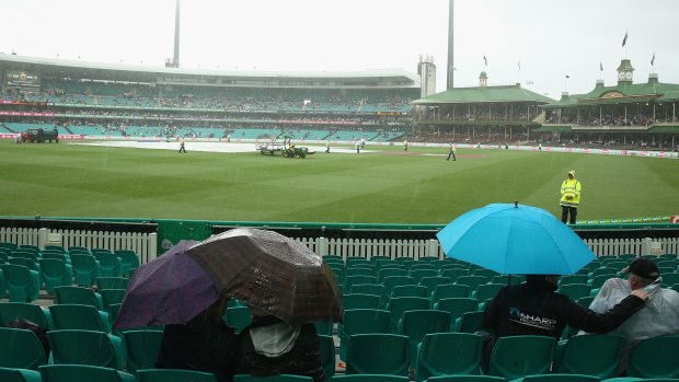 Sunday's scenes at the SCG are likely to be repeated on both Monday and Tuesday.