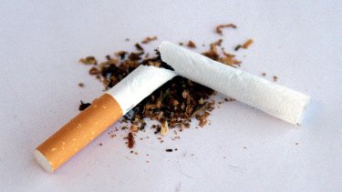 Smoking will be banned outside Parliament.