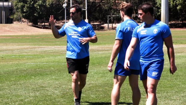 Andrew Johns is helping France prepare for the World Cup.