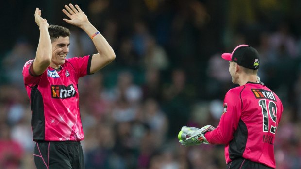 Dumped: Sean Abbott has been dropped for NSW's Shield clash with Western Australia.