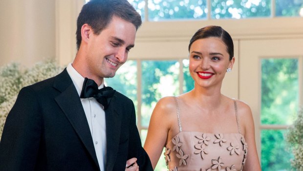 Miranda Kerr was not home at the time of the break-in. Her fiance Evan Spiegel recently bought a new family home in Brentwood, Los Angeles. 