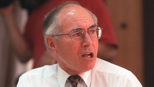 Former prime minister John Howard: had a rush of blood to the head.